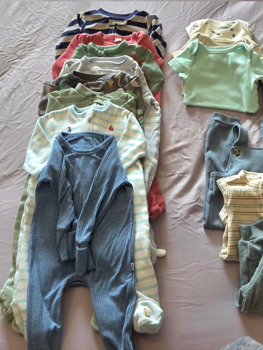 EUC~Large Lot (38) Of Baby Boy Clothing. SIze Newborn-6 Months